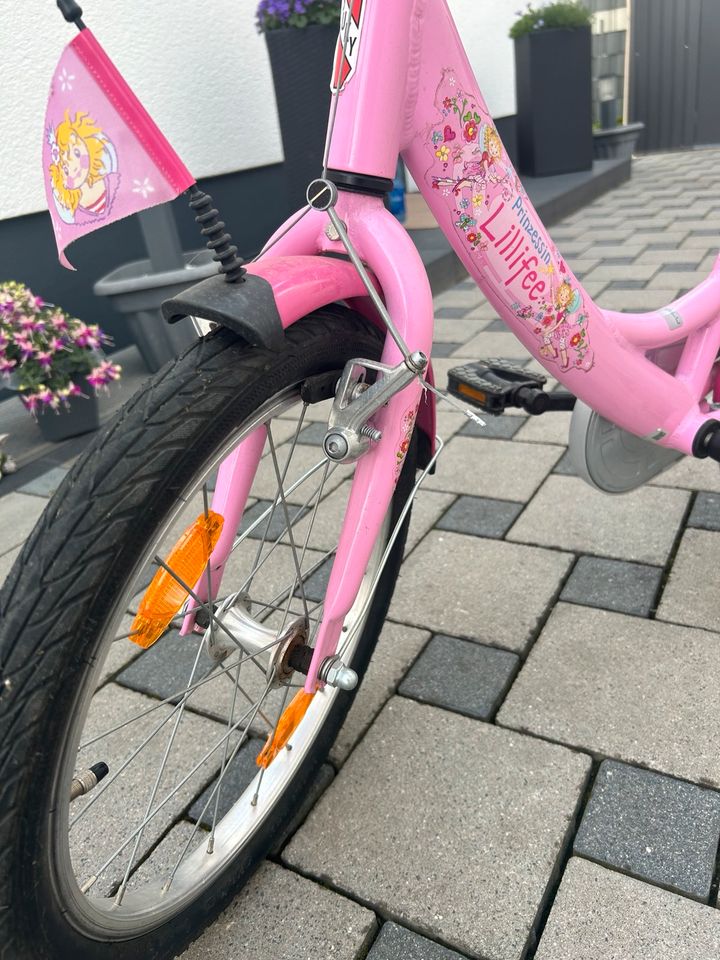 PUKI Mädchen Fahrrad 18 Zoll Prinzessin Lillifee in Griesheim