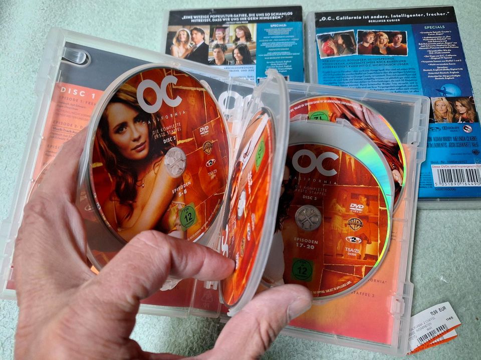 DVD OC California Staffel 1, 2 + 3 je 7 DVDs in Donaustauf