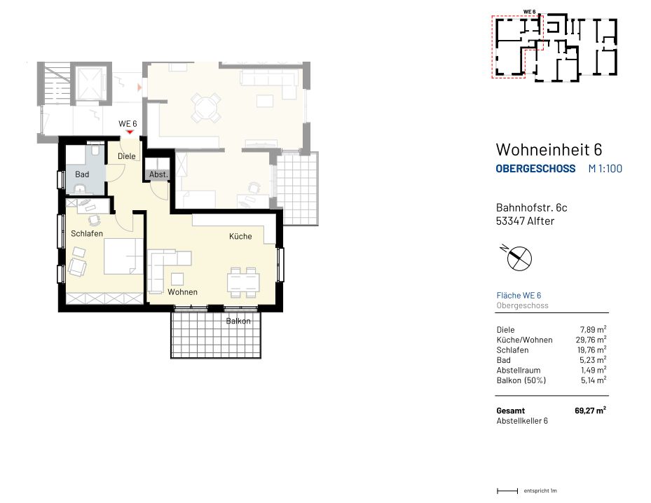 **Baustart erfolgt** Neubau-Eigentumswohnung im Obergeschoss in Alfter in Alfter