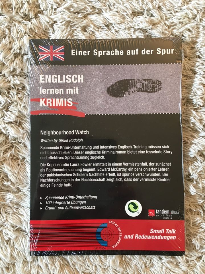 nagelneue Buch Englisch-Krimi Neighbourhood Watch, Tandem-Verlag in Bonn