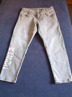 Tredy 7/8 Jeans hellgrau Gr.42 Hessen - Melsungen Vorschau