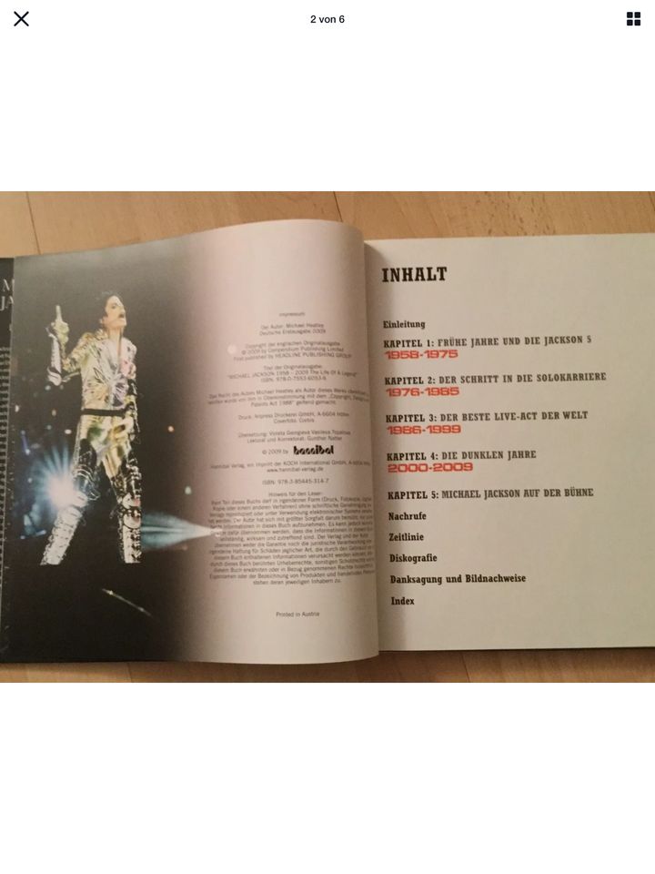Buch Michael Jackson- Die Legende  Neu❗️ in Kiel