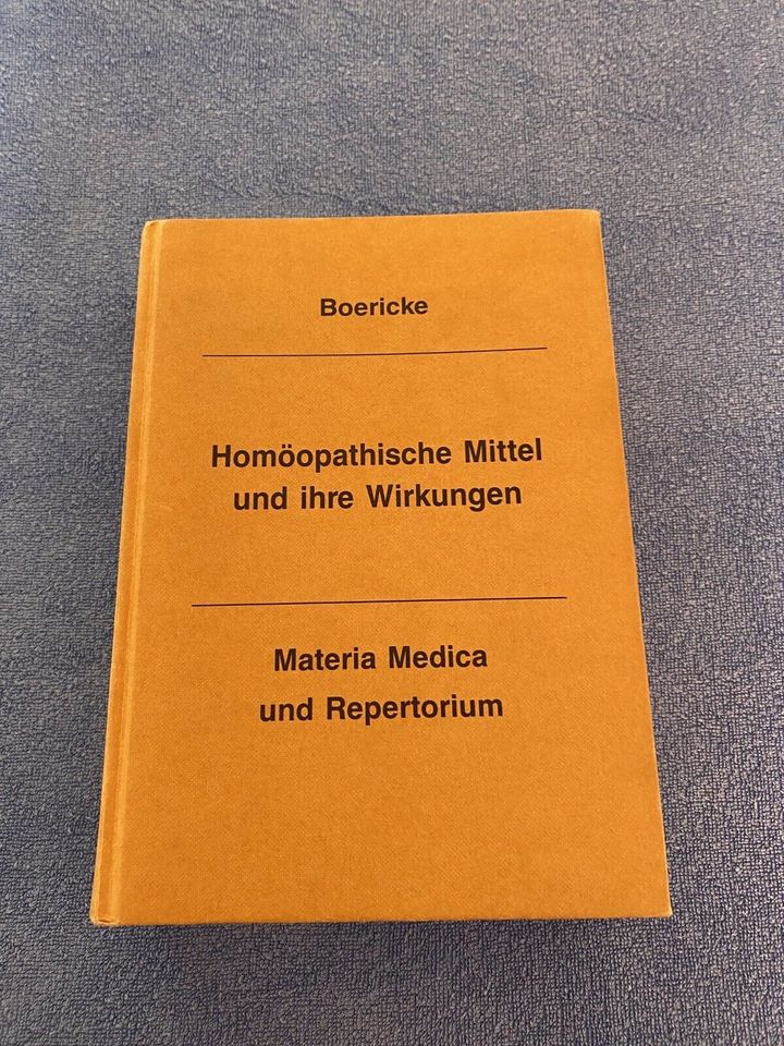 Homöopathisches Repertorium Boericke in Ebersbach an der Fils