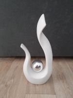 Deko-Objekt Figur Skulptur Flamme weiß silber Bayern - Mitterteich Vorschau