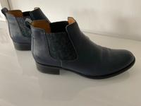 Gabor Damen Schuhe aus blauem Leder Nordrhein-Westfalen - Dinslaken Vorschau