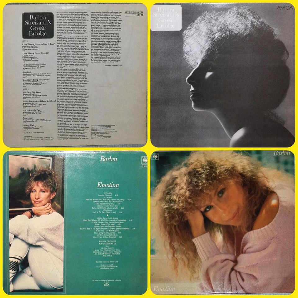 Barbara Streisand LP-1981, Amiga Vinylschallplatte in Leipzig