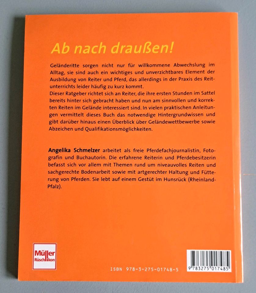 Buch, Reiten im Gelände, von Angelika Schmelzer in Embsen