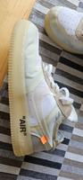 Nike Air Force 1 Low Off-white  Gr.42,5 Top Zustand siehe Fotos Bayern - Neusäß Vorschau
