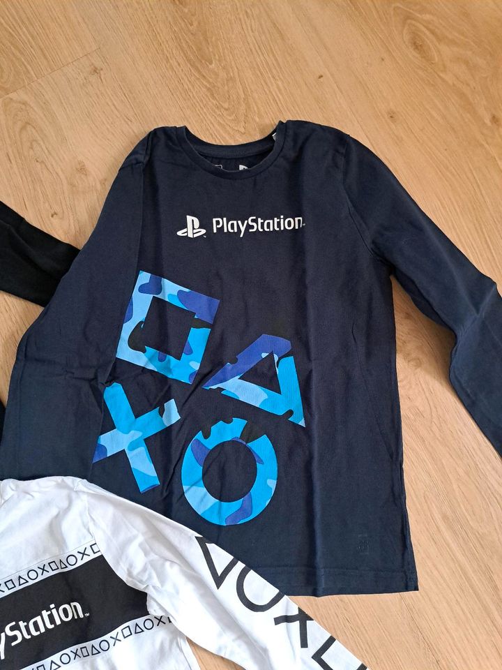 Set Shirt, Langarmshirts, mit Druck vonLego, PlayStation, Pikachu in Filderstadt