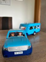 PLAYMOBIL Family Fun 9502 Pick-Up mit Wohnwagen, Ab 4 Jahren Nordrhein-Westfalen - Witten Vorschau