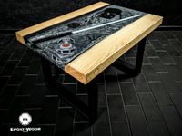 Dart Vaders "Lightsaber Table" Epoxidharz Couchtisch Massivholz Bayern - Burgheim Vorschau