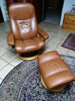 Sessel Stressless Classic mit Hocker Farbe Cognac Nordrhein-Westfalen - Ochtrup Vorschau