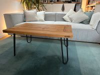 Couchtisch / Wohnzimmer Tisch aus Holz & Metall Vintage Bayern - Stephanskirchen Vorschau