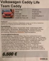Volkswagen Caddy Life Tüv/AU neu! Kr. München - Riemerling Vorschau