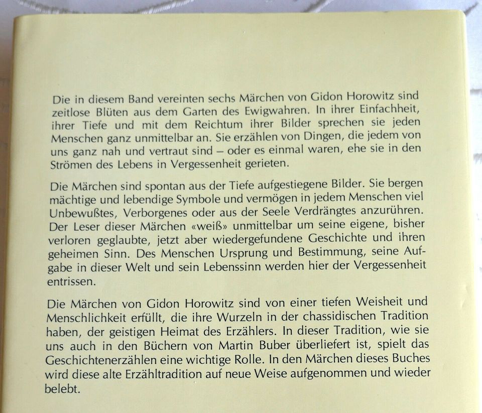 Gidon Horowitz: Aus den Tiefen des Zauberwaldes - gebr., wie neu! in Nürnberg (Mittelfr)