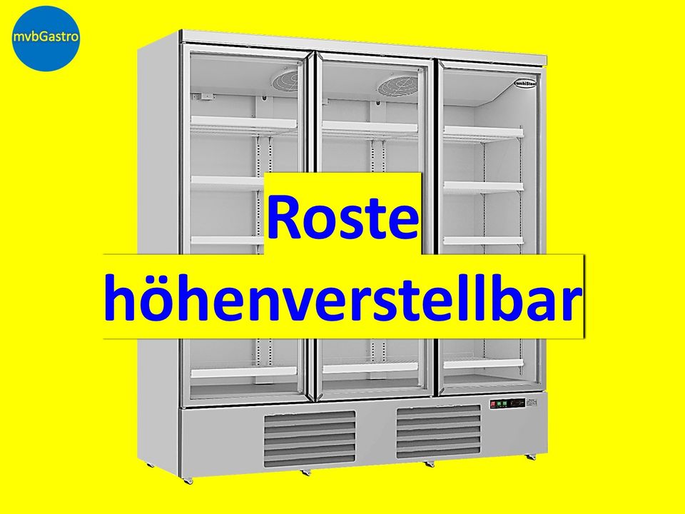 mvbgastro Sonderpreis⚠ Kühlregal Getränkekühlschrank Wandkühlregal Glaskühlschrank Flaschenkühlschrank Getränke Kühlschrank Tankstelle Lebensmittel Supermarkt Lotto Laden Kiosk Post Lottoannahme Tabak in Lübbecke 