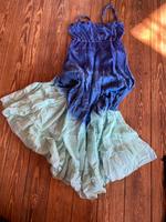 Replay Kleid XS blau grün Dress Top Batik Hessen - Hadamar Vorschau