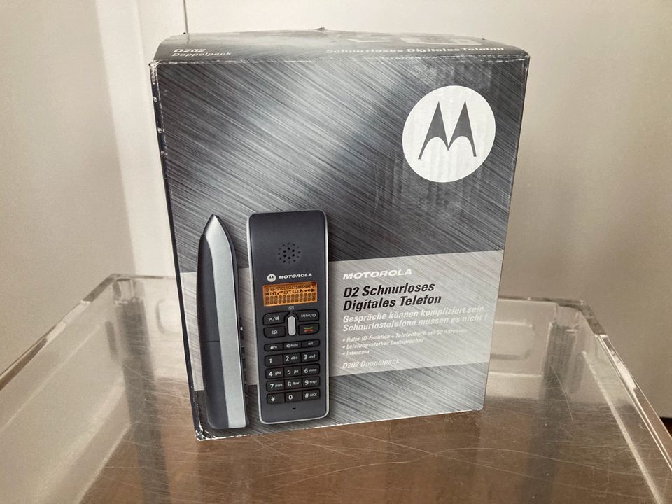 Motorola D202 schnurloses Telefon Doppelpack x2 in Berlin