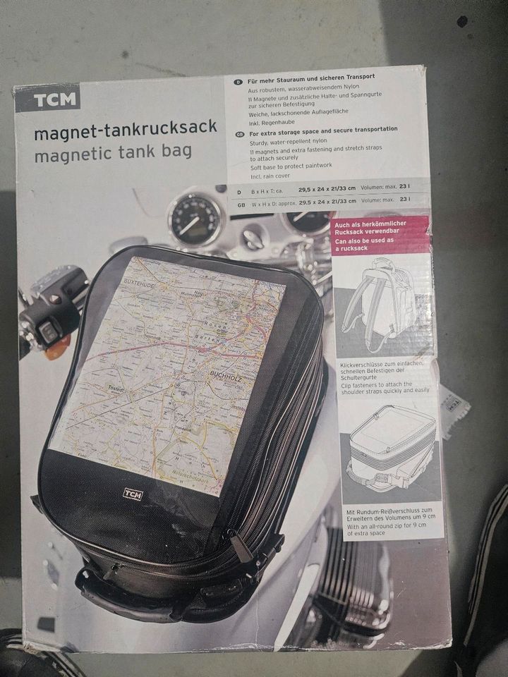 Tankrucksack Motorrad BMW Rucksack Tank Koffer in Wielenbach