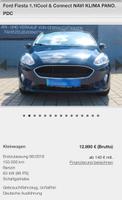 Ford Fiesta 1.1ICool & Connect NAVI KLIMA PANO. PDC Baden-Württemberg - Emmendingen Vorschau