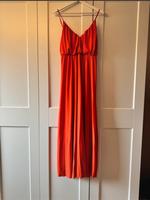 Elegantes Maxikleid – Orangerot, Größe 38 Niedersachsen - Salzgitter Vorschau