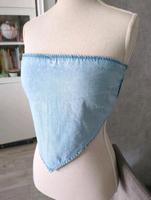 Zara Top Jeanstop Bluse S blau Hessen - Neu-Isenburg Vorschau
