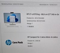 Hp All-In-On Pc mit intel i7 1355U (13. Generation) Nordrhein-Westfalen - Stolberg (Rhld) Vorschau