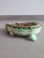 Paracord Halsband geflochten Kiwi Grün HU 38-43cm Nordrhein-Westfalen - Elsdorf Vorschau