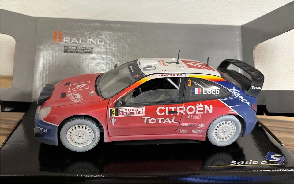 Modellauto 1:18 Rallye Monte-Carlo 2004 Citroen Xsara WRC Loeb in Frankfurt am Main