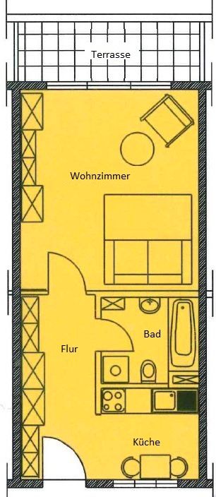 Möbliert | Parknähe | Südbalkon | Lift | Tiefgaragenstellplatz in Leipzig