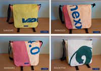 Messenger / Laptop Bag * aus Windsurf Segel * Palinéa * handmade Brandenburg - Frankfurt (Oder) Vorschau