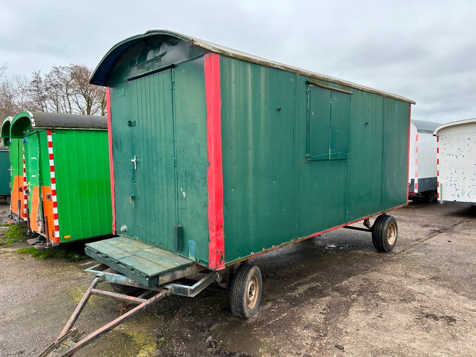 Großer Bauwagen aus Metall, Gartenhaus-Kaffeewagen in Leer (Ostfriesland)