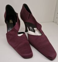 APART Impressions - Asymetrische Satinpumps - Gr. 39 - Aubergine Nordrhein-Westfalen - Dorsten Vorschau