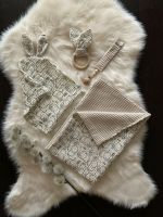 Erstlingsset Newbornset babydecke schnullerband Handmade NEU Niedersachsen - Salzgitter Vorschau