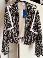 Adidas cropped Jacke „LF Track Top“ Leomuster braun Gr. 34 Bayern - Windberg Vorschau