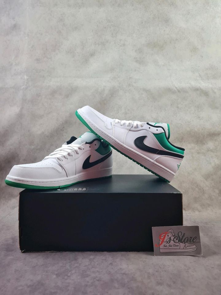 Sale**|Nike Air Jordan 1 Low|White/Stadium Green-Black|Gr.49,5 in  Nordrhein-Westfalen - Frechen | eBay Kleinanzeigen ist jetzt Kleinanzeigen