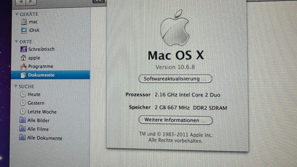 Apple IMac 6.1 in Neunkirchen-Seelscheid