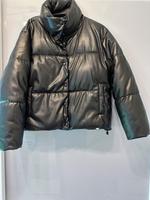 Schwarze Kunstlederjacke in Puff Baden-Württemberg - Kehl Vorschau