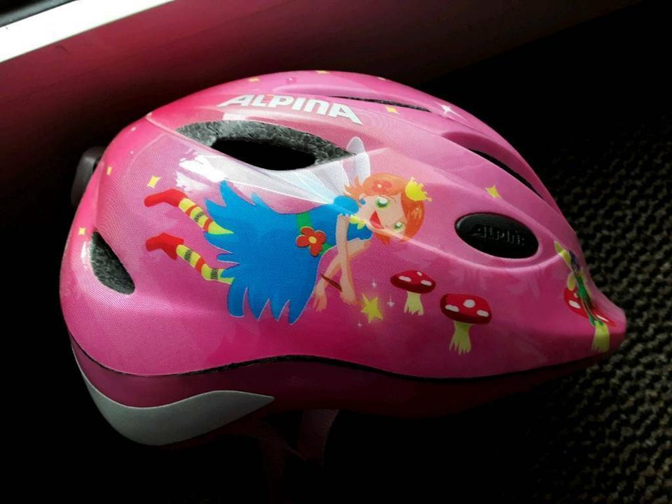 Kinderfahrradhelm von Alpina Gr. 46-51 Farbe little princess in Wernau