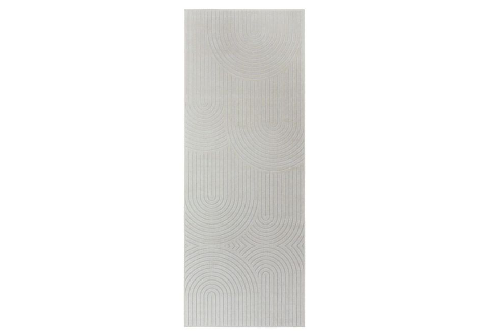 Teppich Faron, HANSE Home creme , 80 cm x 200 cm , Höhe: 3 mm, leichter 3 mm Kurzflor, Skandi, Boho, 3D Effekt, auch als Läufer in Frankfurt am Main
