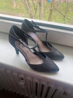 Pumps silber glitzernd Frankfurt am Main - Eckenheim Vorschau