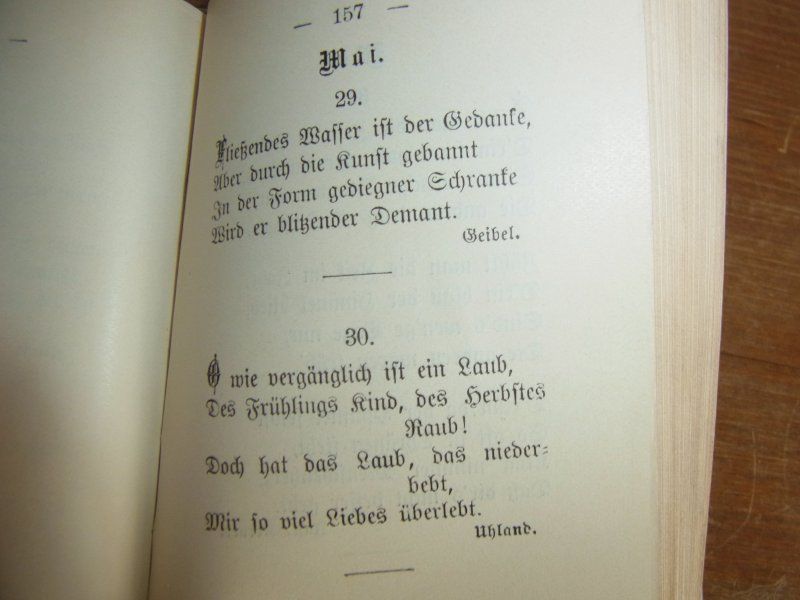 Klassisches Vergissmeinnicht Dritte Auflage Emanuel Barth in Trier