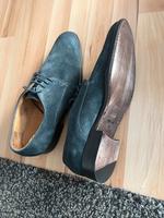 Neu Herrenschuhe Echte Leder Gr. 45 Dunkelgrau Düsseldorf - Pempelfort Vorschau