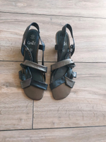 Verkaufe neuwertige echt Leder Schuhe Sandale von Caprice Gr 40 Bayern - Obernzell Vorschau