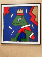 Froschkönig von Pop Art Künstler Herman Reichold signiert Bielefeld - Stieghorst Vorschau