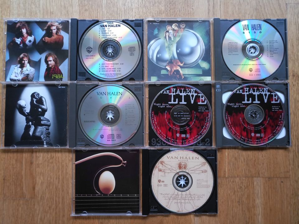 5 CDs Van Halen: eine kleine Discografie in Bochum