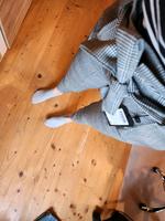 Stoffhose grau/weiß Bayern - Ansbach Vorschau