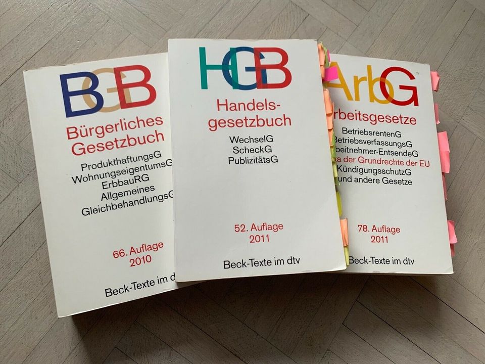 BGB HGB ArbG Handels-, Bürgerliches, Arbeits-Gesetzbuch in Ebern