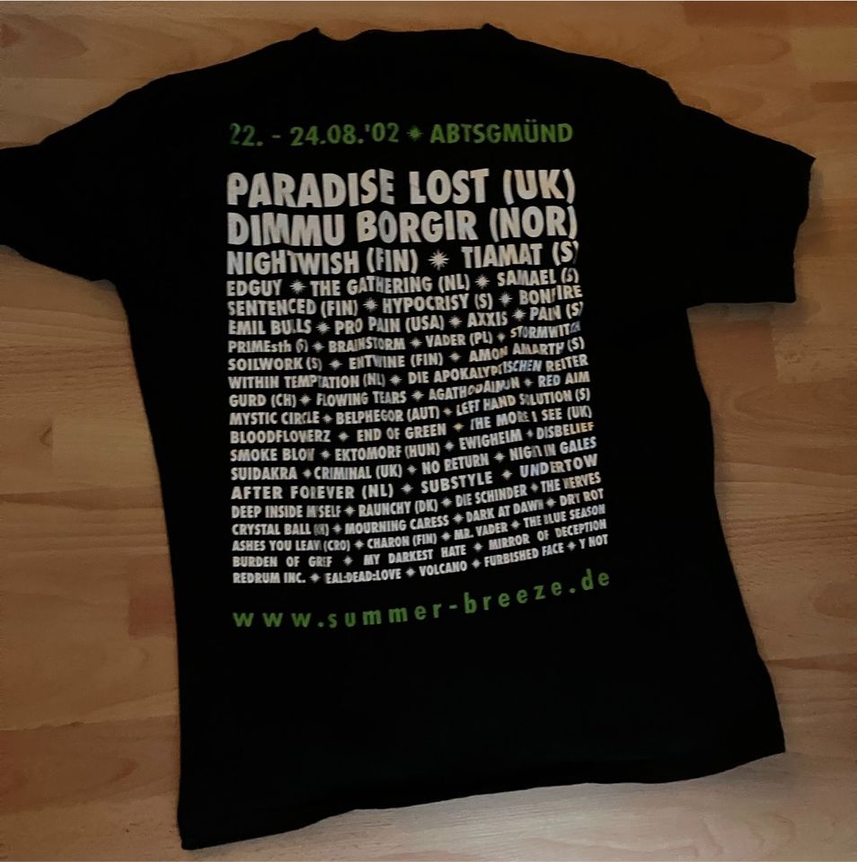 Summer Breeze 2002 Festival T-Shirt XXL in Remshalden