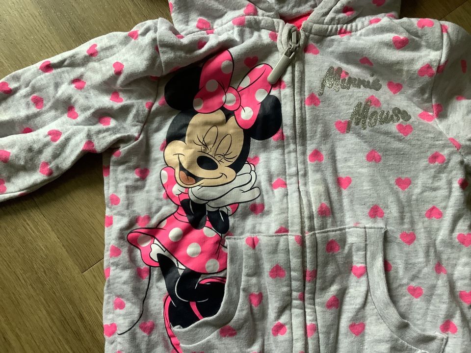 Süßer Minnie Mouse Hoodie / Strickjacke, Gr. 86 in Norderstedt